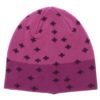 Ružová vzorovaná dievčenská čapica name it Manto