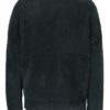 Tmavozelený voľný sveter s véčkovým výstrihom VERO MODA Moraga