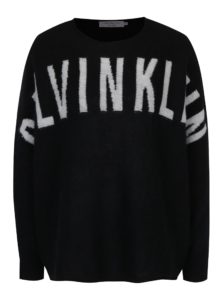 Čierny oversize sveter Calvin Klein Jeans Sari