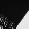 Sivo-čierny dámsky vlnený šál so strapcami GANT