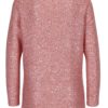 Ružový pletený sveter s flitrami ONLY Adele