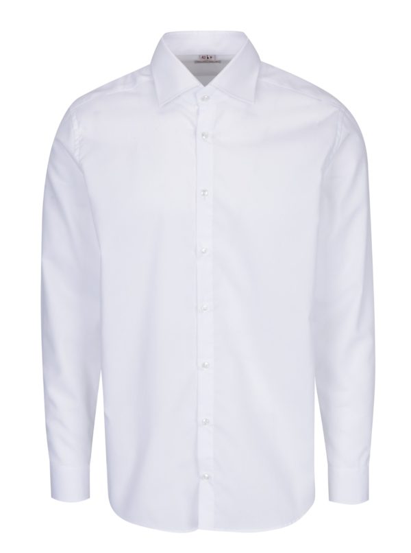 Biela pánska formálna košeľa VAVI