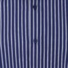 Tmavomodrá formálna pánska pruhovaná košeľa VAVI 