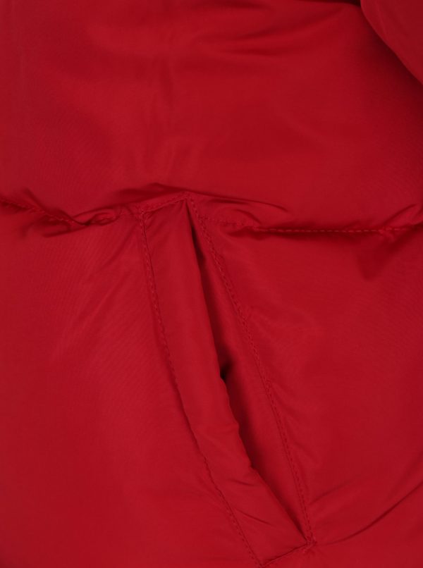 Červená zimná bunda TALLY WEiJL