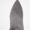 Sivé semišové členkové topánky na podpätku Ted Baker Sailly