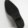 Čierne kožené členkové topánky s kovovou špičkou Selected Femme Boby