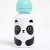 Zeleno–biela fľaša s pandou Sass & Belle Aiko Panda Kawaii