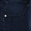 Tmavomodré dámske rifľové trakové nohavice s vysokým pásom Cheap Monday 