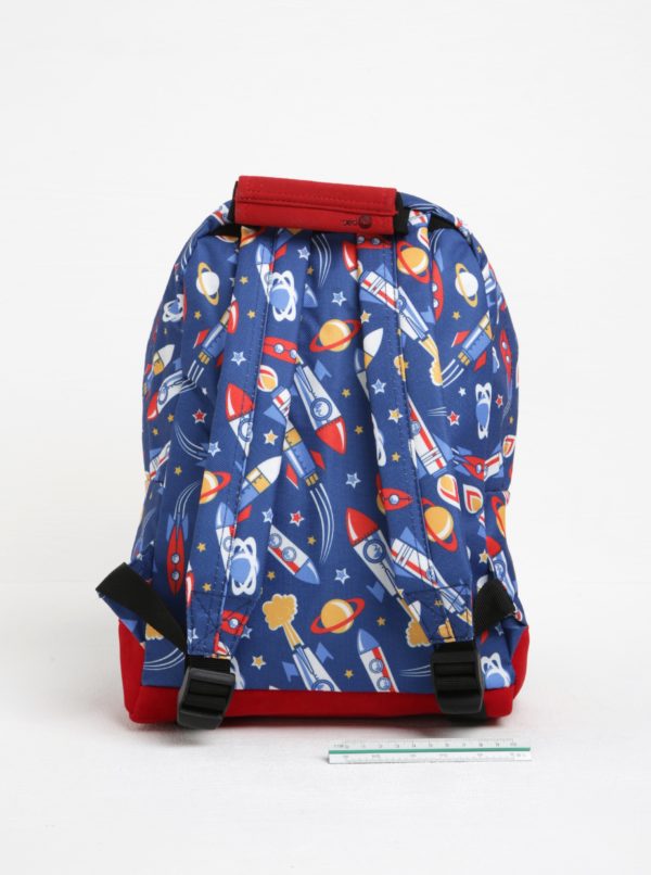 Modrý detský batoh s motívom vesmíru Mi-Pac mini Space
