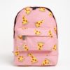 Ružový detský batoh s potlačou pizze Mi-Pac Mini Pizza 10,5 l