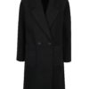 Čierny dlhý kabát Jacqueline de Yong Kelly