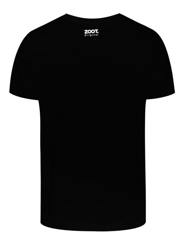 Čierne pánske tričko s potlačou ZOOT Original Majkl Najt