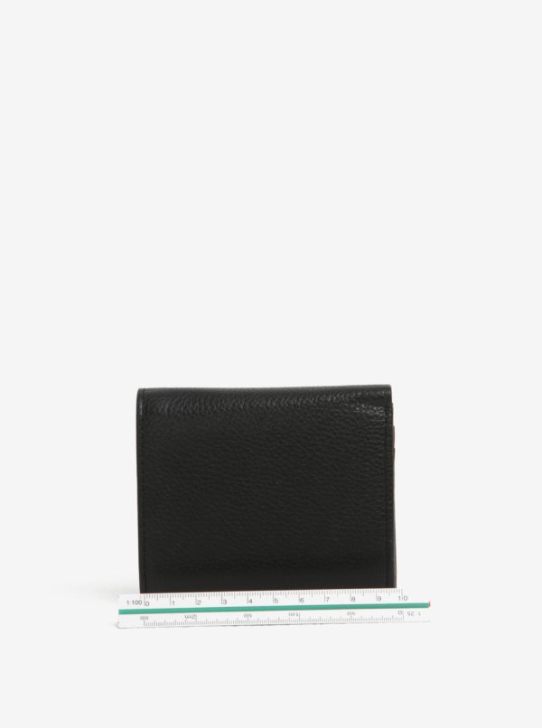 čierna pánska kožená peňaženka Tommy Hilfiger core