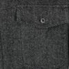 Tmavosivá vzorovaná košeľa s prímesou vlny SUIT Josh