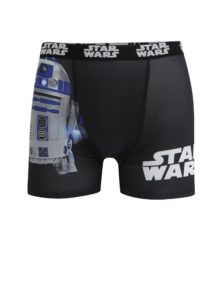 Čierne pánske boxerky s potlačou Star Wars