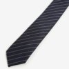 Modrá pruhovaná kravata Selected Homme Xin
