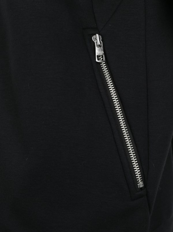 Čierna pánska mikina s vreckami Calvin Klein Jeans Hodes