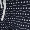 Krémovo-modré pyžamo se vzorom Pieces Cailin