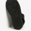 Čierne zimné semišové vodovzdorné členkové topánky UGG Saela