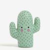 Zelená malá LED lampa v tvare kaktusu Disaster Cactus