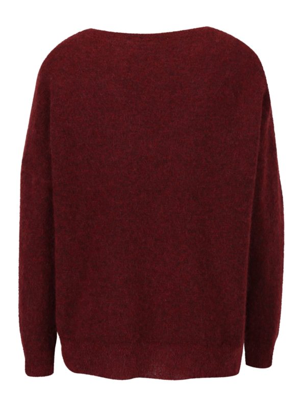 Červený vlnený sveter Selected Femme Livana