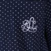 Tmavomodrá bodkovaná nočná košeľa Lauren Ralph Lauren Heritage