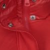 Červená dámska zimná páperová bunda Calvin Klein Jeans Ocoon