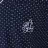 Tmavomodré bodkované pyžamo Lauren Ralph Lauren Heritage  
