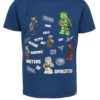 Modré chlapčenské tričko s potlačou Ninjago Lego Wear Teo
