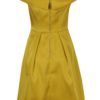 Žlté šaty s odhalenými ramenami Closet