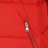 Červená prešívaná zimná bunda Miss Selfridge