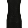Čierne čipkované šaty Mela London
