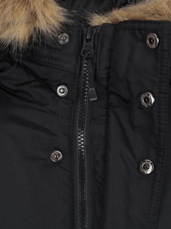Čierna zimná bunda Shine Original  