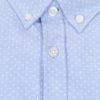 Svetlomodrá vzorovaná košeľa SUIT Oxford Dot