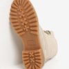 Béžové semišové vodovzdorné zimné topánky Tamaris