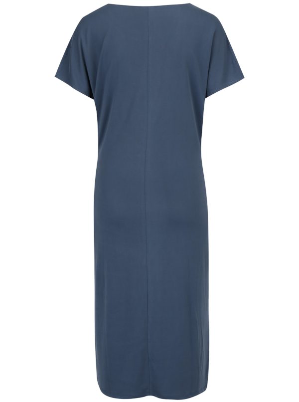 Modré šaty s krátkym rukávom Selected Femme Sinda