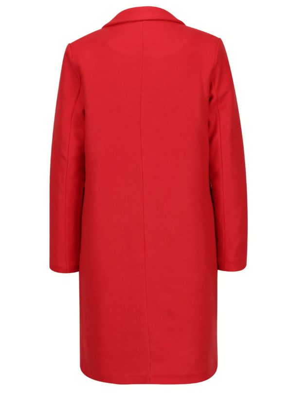 Červený kabát s podšívkou ZOOT
