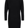Čierne svetrové šaty Jacqueline de Yong