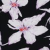 Krémovo-čierne kvetované šaty VERO MODA July