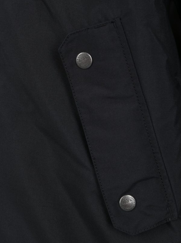 Čierna vodovzdorná funkčná bunda s potlačou na chrbte O'Neill 