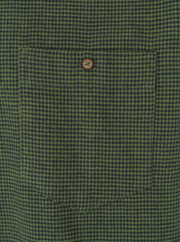 Zelená vzorovaná comfort fit košeľa JP 1880