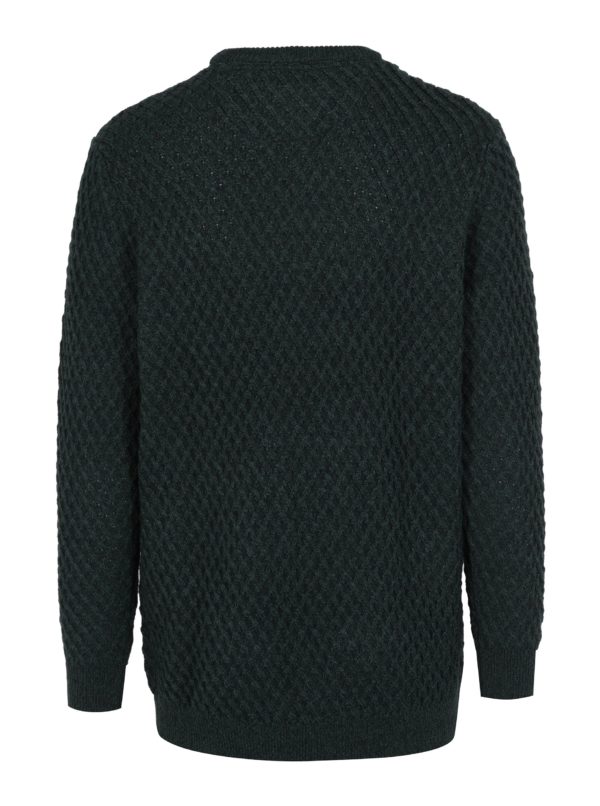 Zelený sveter s prímesou vlny JP 1880