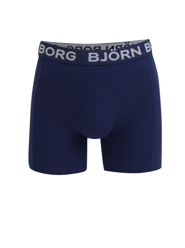 Súprava dvoch boxeriek v modrej farbe Björn Borg