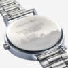 Unisex hodinky v striebornej farbe LARSEN & ERIKSEN 37 mm
