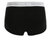 Súprava troch classic fit slipov v sivej, čiernej a bielej farbe Calvin Klein