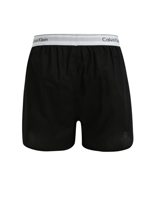 Súprava dvoch slim fit trenírok v sivej a čiernej farbe Calvin Klein Underwear