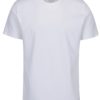 Súprava dvoch pánskych bielych slim fit tričiek pod košeľu Calvin Klein