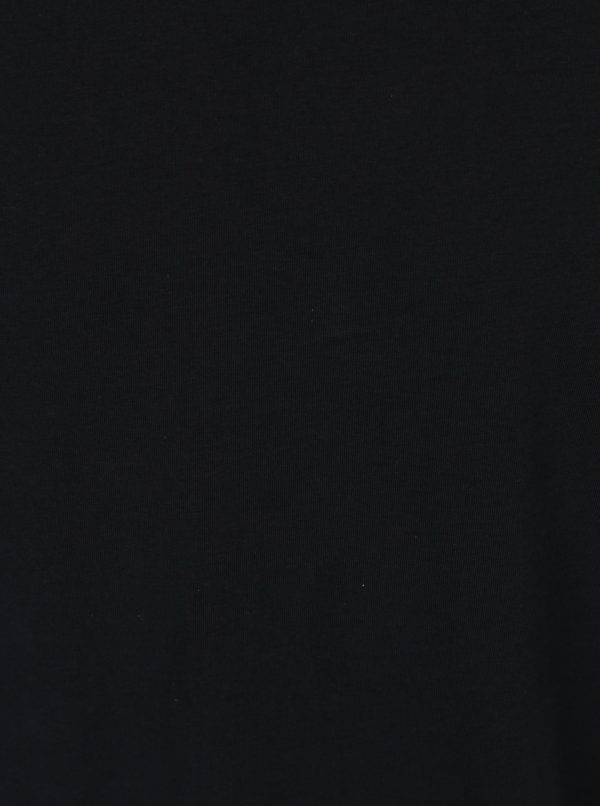 Súprava dvoch pánskych čiernych slim fit basic tričiek pod košeľu Calvin Klein Underwear