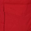 Červená vodovzdorná bunda s umelým kožúškom Burton Menswear London