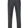 Sivé kockované formálne skinny nohavice Burton Menswear London 